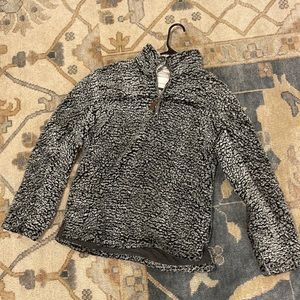 Thread and Supply pullover fleece size s
